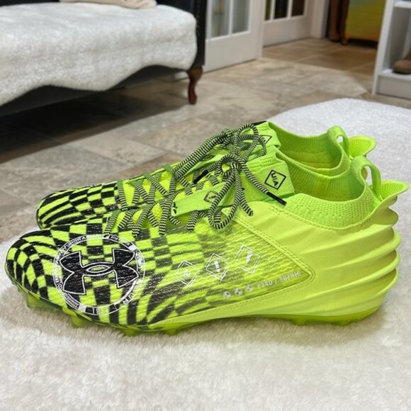 Under Armour Men's Blur Smoke 2.0 MC LE AA Football Cleats - Picture 6 of 10